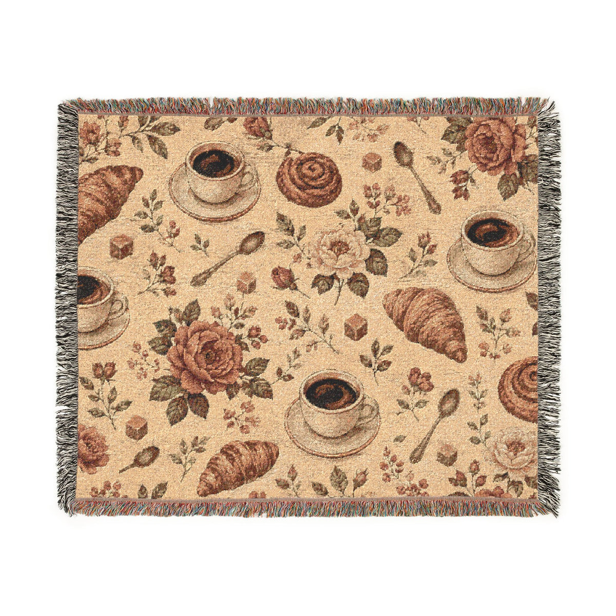 Tea House - Woven Blanket