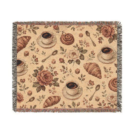 Tea House - Woven Blanket