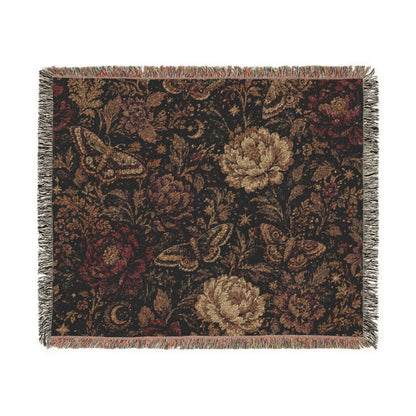 Maroon Nights - Woven Blanket