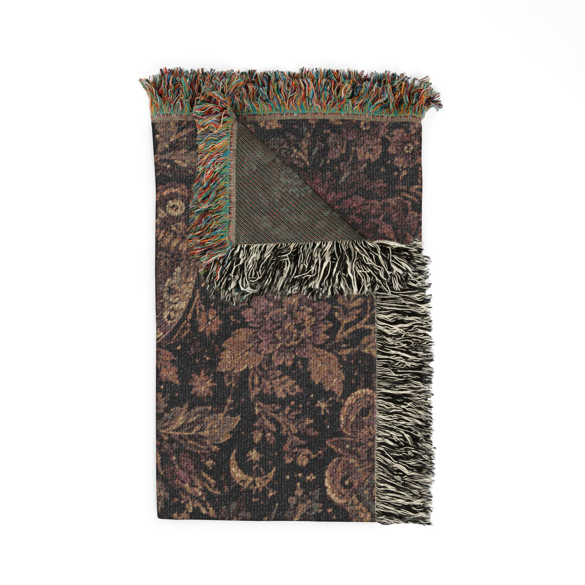 Maroon Nights - Woven Blanket