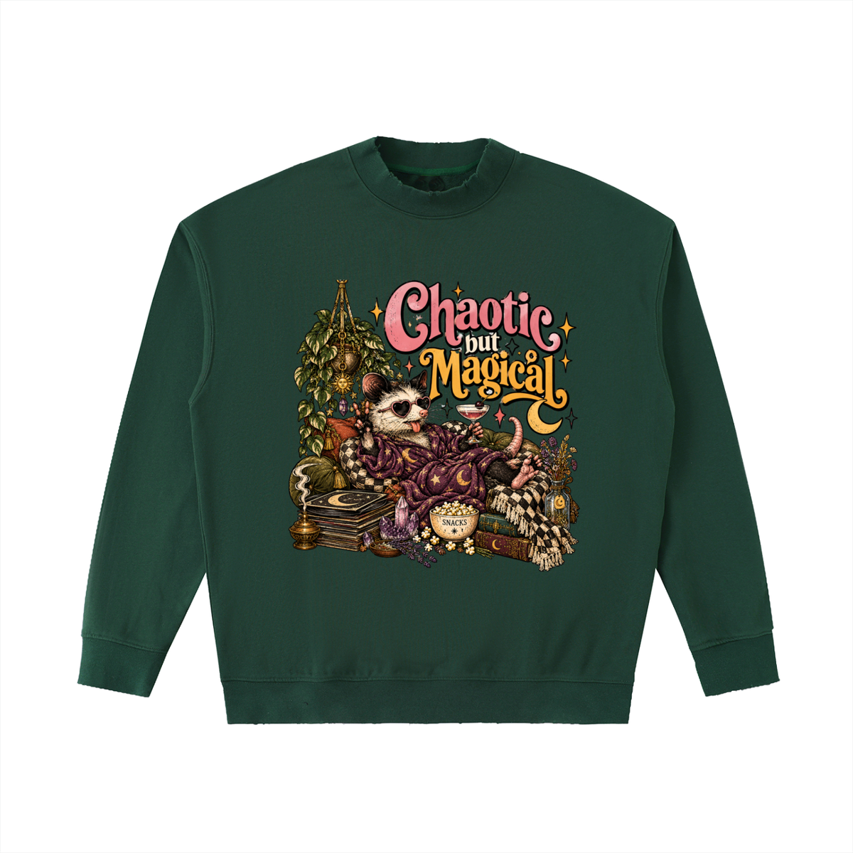 Chaotic But Magical Autumn Sweater
