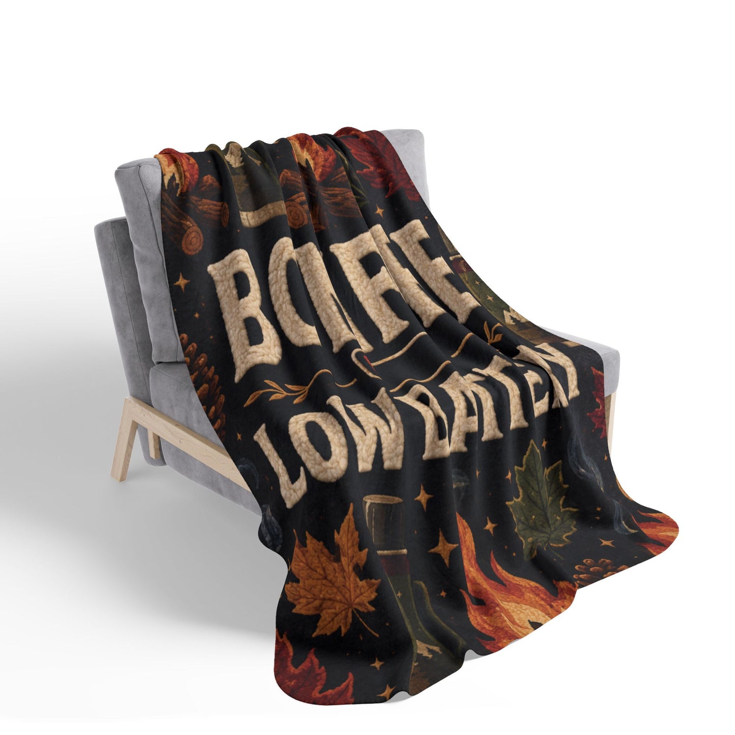 Bonfire - Sherpa Blanket
