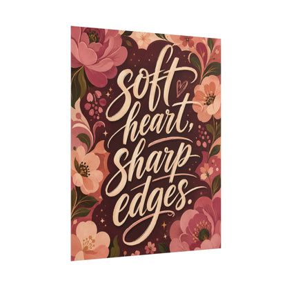 Soft Heart, Sharp Edges - Poster
