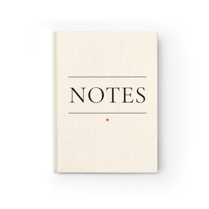 Notes - Hardcover Journal