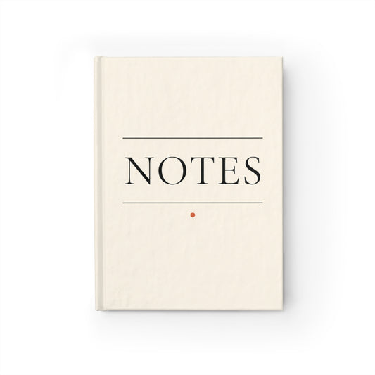 Notes - Hardcover Journal