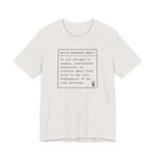 "Mandatory Amenity" T-Shirt