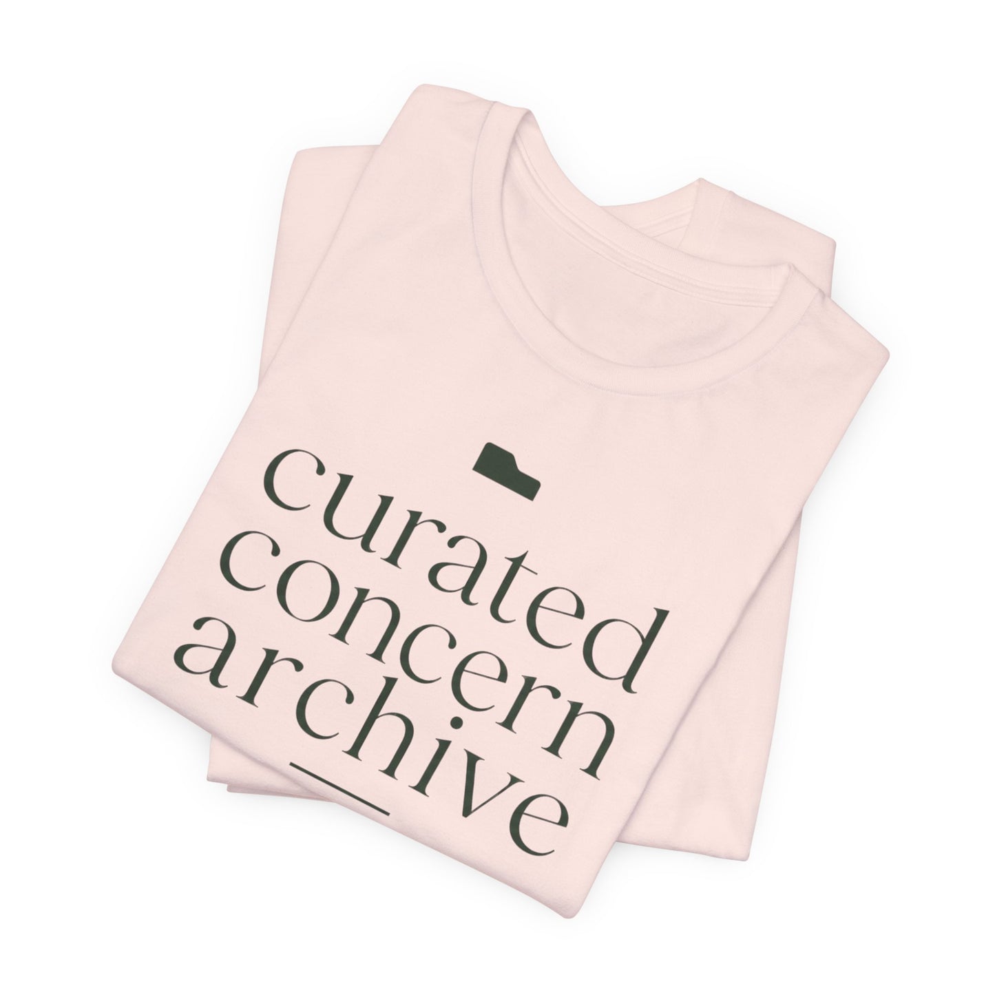 Camiseta "Archivo de Preocupaciones Curadas"