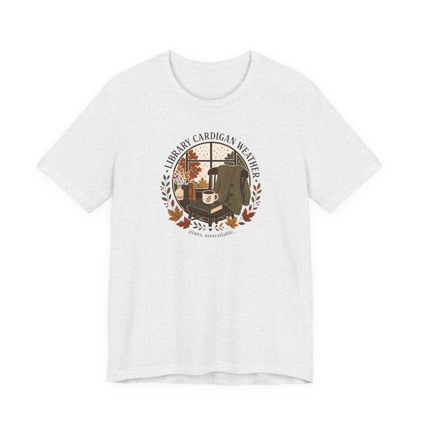 "Library Cardigan" T-Shirt