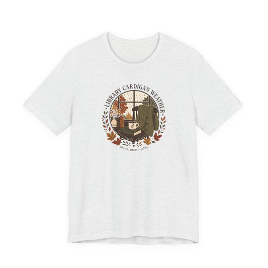 "Library Cardigan" T-Shirt