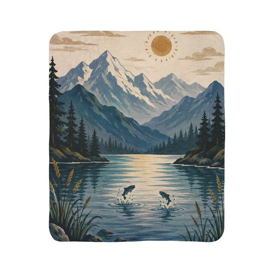Mountain Crest - Sherpa Blanket