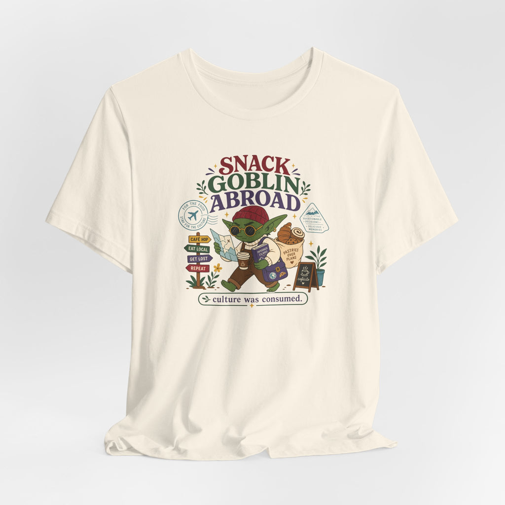 "Snack Goblin Abroad" T-Shirt