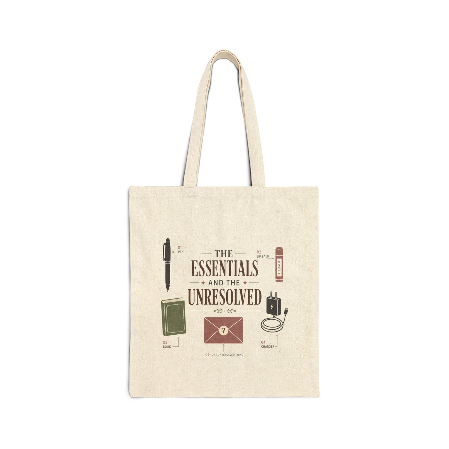 "The Essentials And The Unresolved" Tote