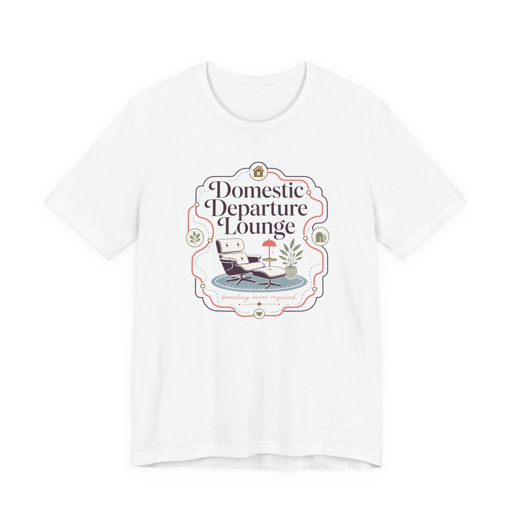 "Domestic Departure Lounge" T-Shirt