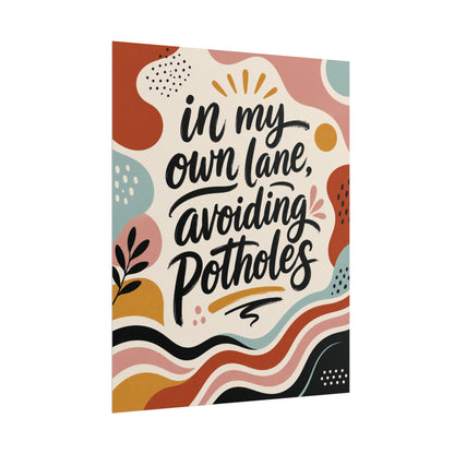 In My Own Lane - Poster