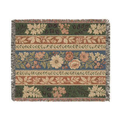 Botanical Ribbons - Woven Blanket