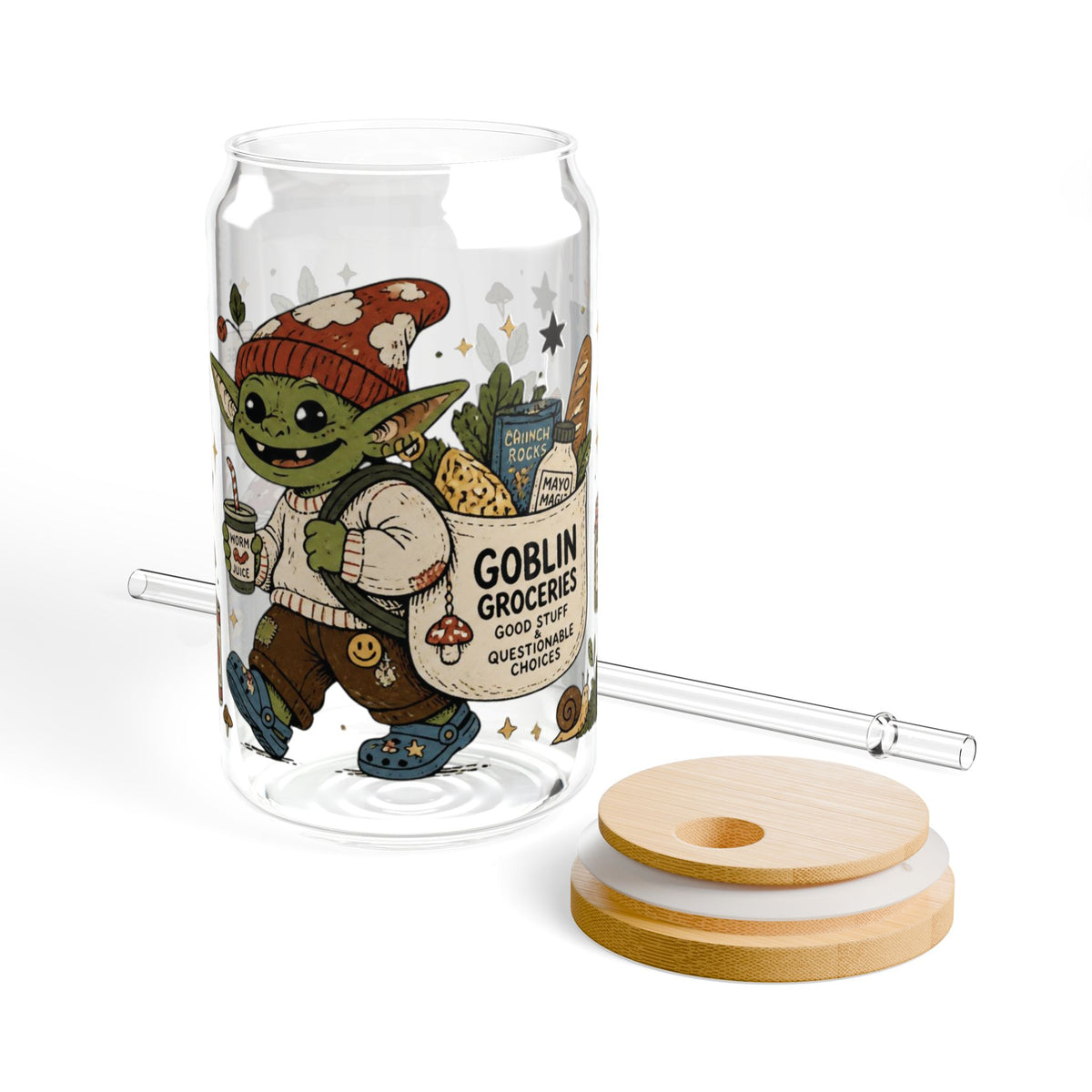 Goblin Groceries - Glass Can