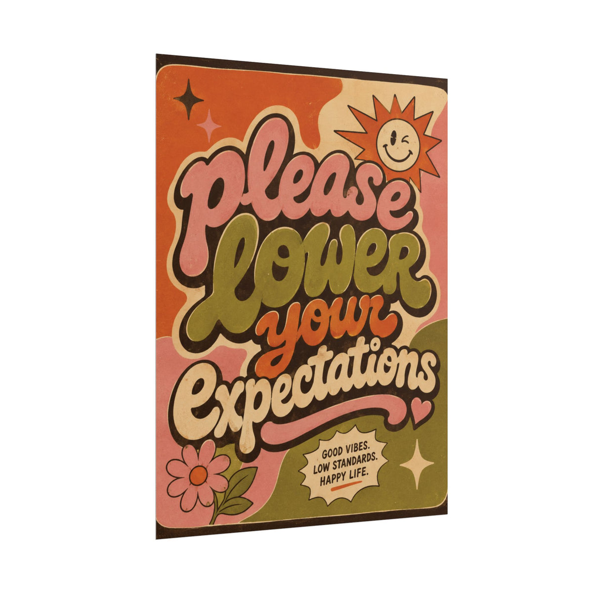 Lower Those Expectations - Poster