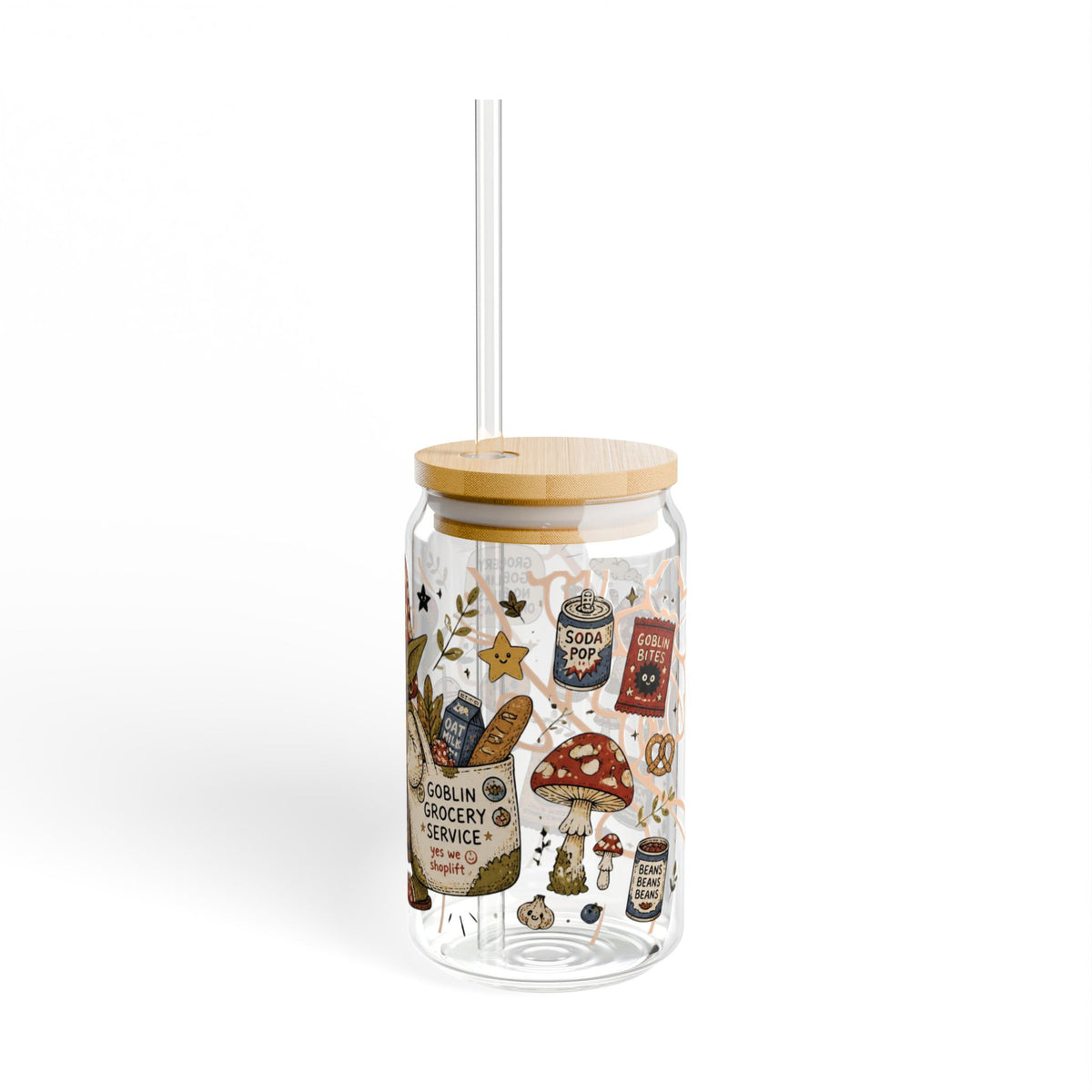 Snack Goblin - Glass Can
