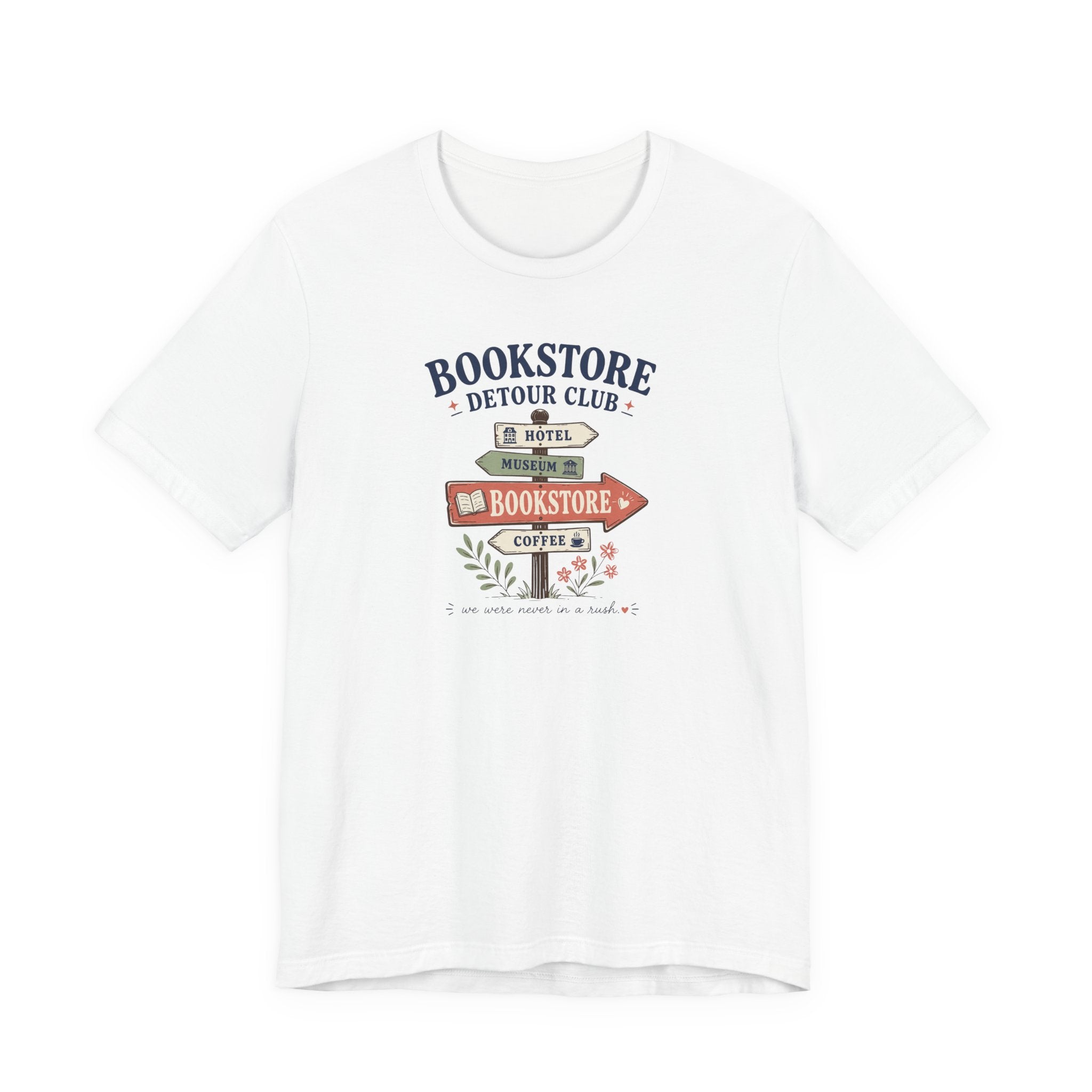 "Bookstore Detour Club" Signage T-Shirt