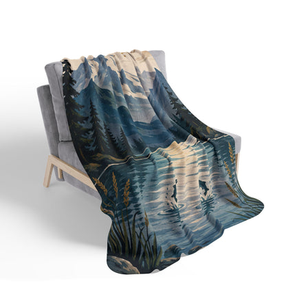 Mountain Crest - Sherpa Blanket