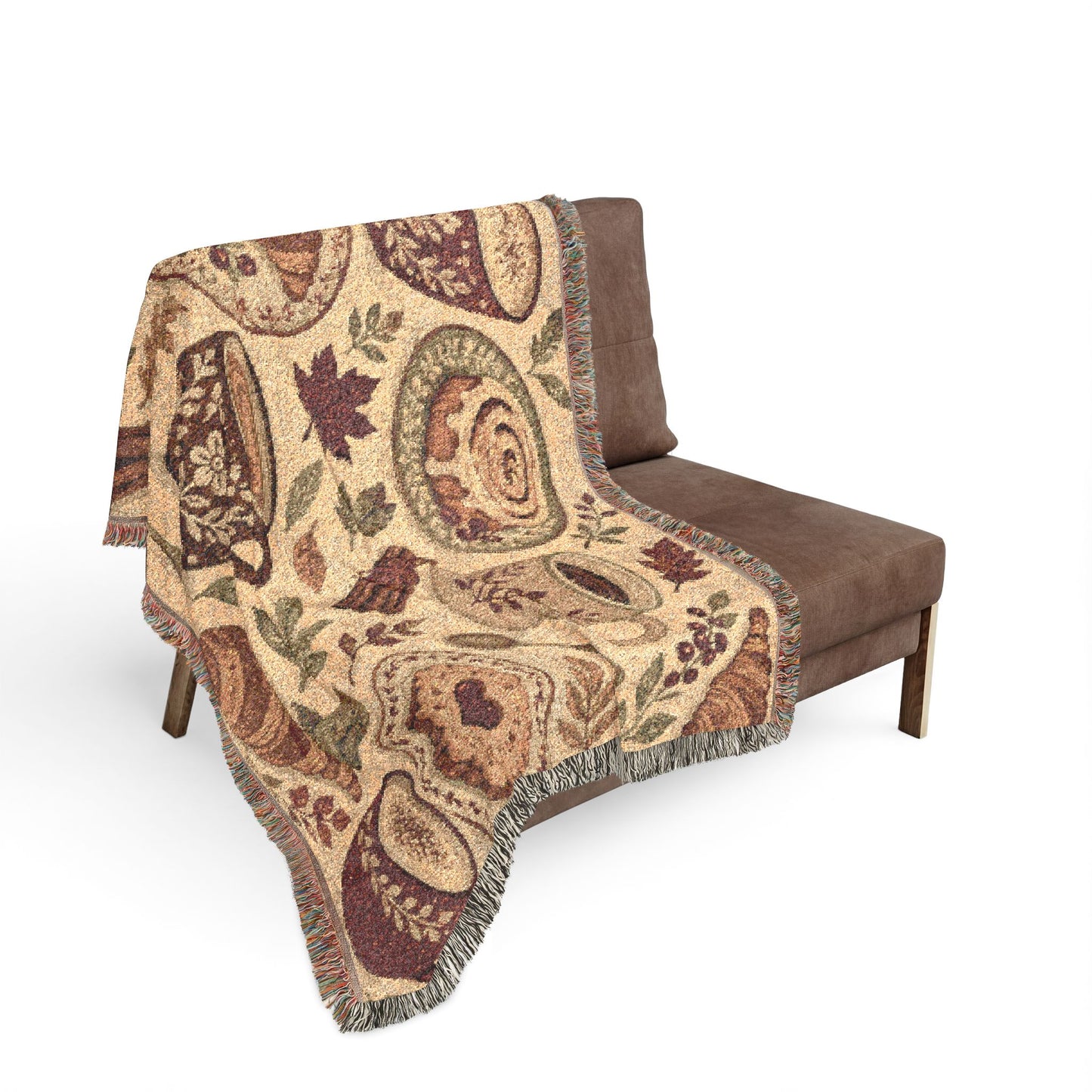 Café & Cinnamon - Woven Blanket
