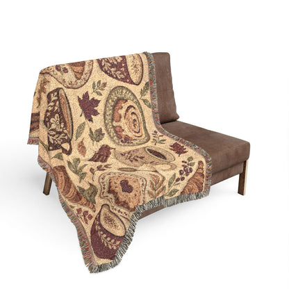 Café & Cinnamon - Woven Blanket