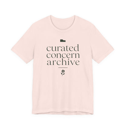 Camiseta "Archivo de Preocupaciones Curadas"