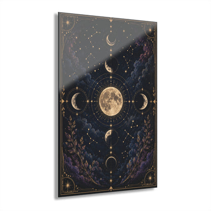 Moonscape - Acrylic Glass Art