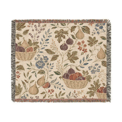 Amber Fruit Basket - Woven Blanket
