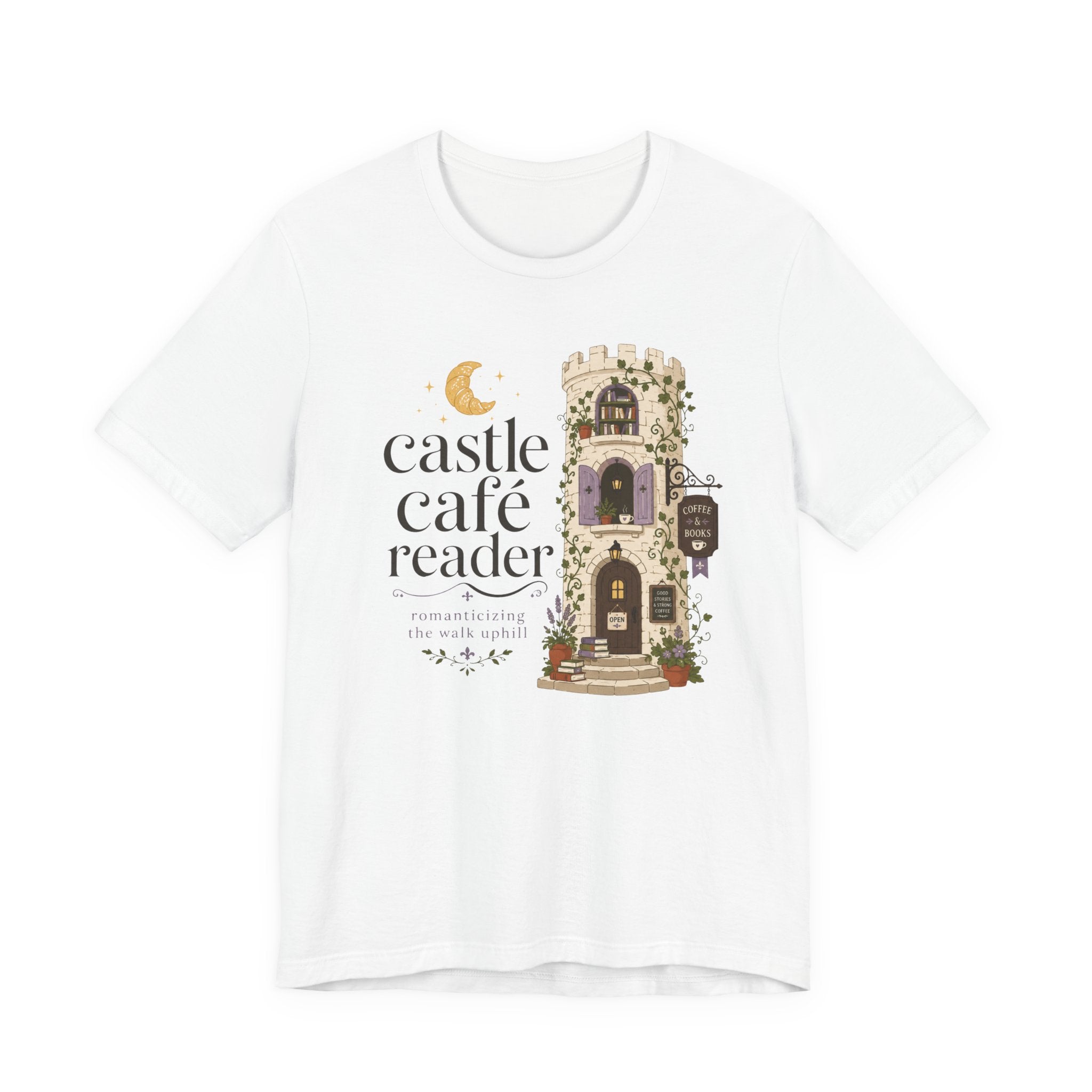 "Castle Café Reader" T-Shirt