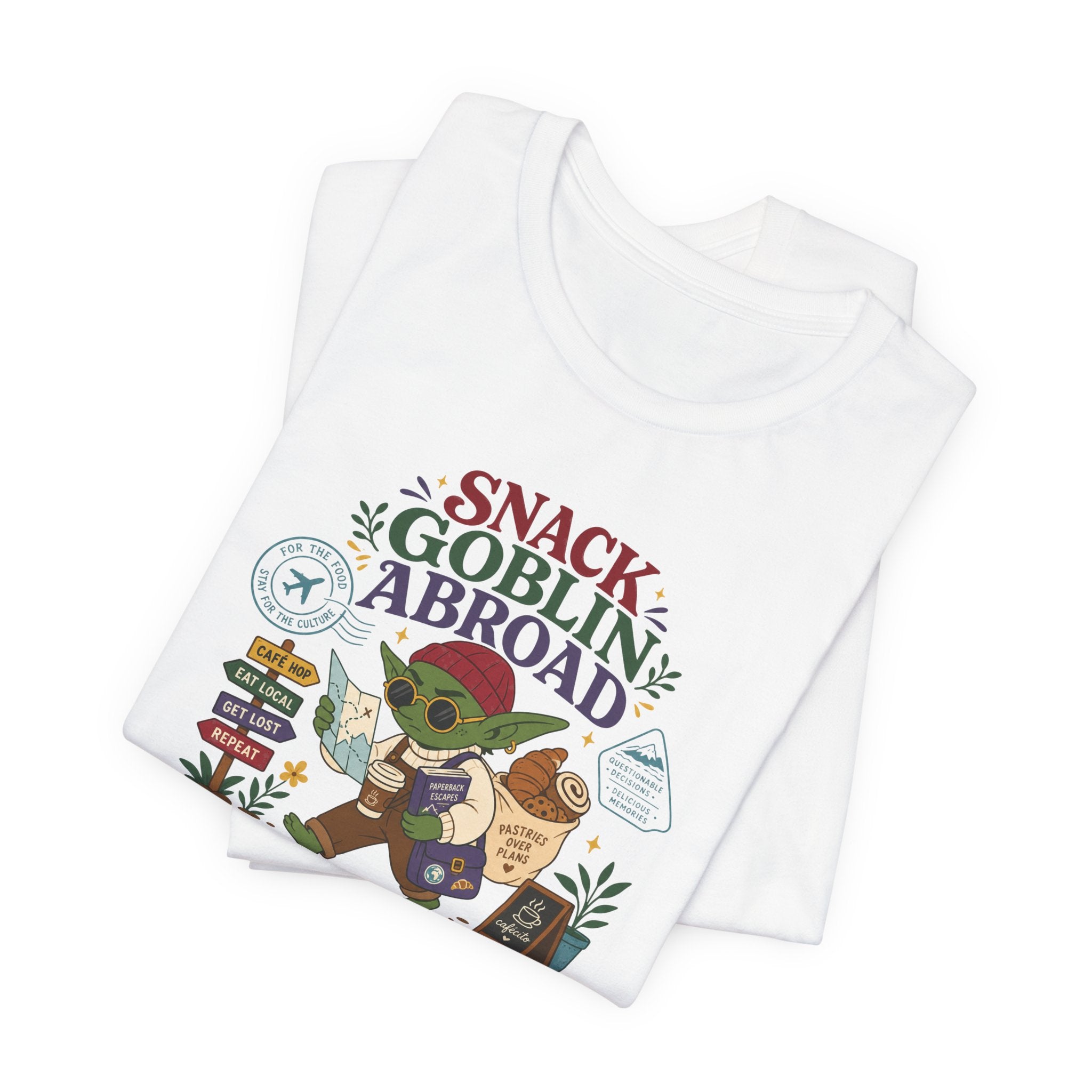 "Snack Goblin Abroad" T-Shirt
