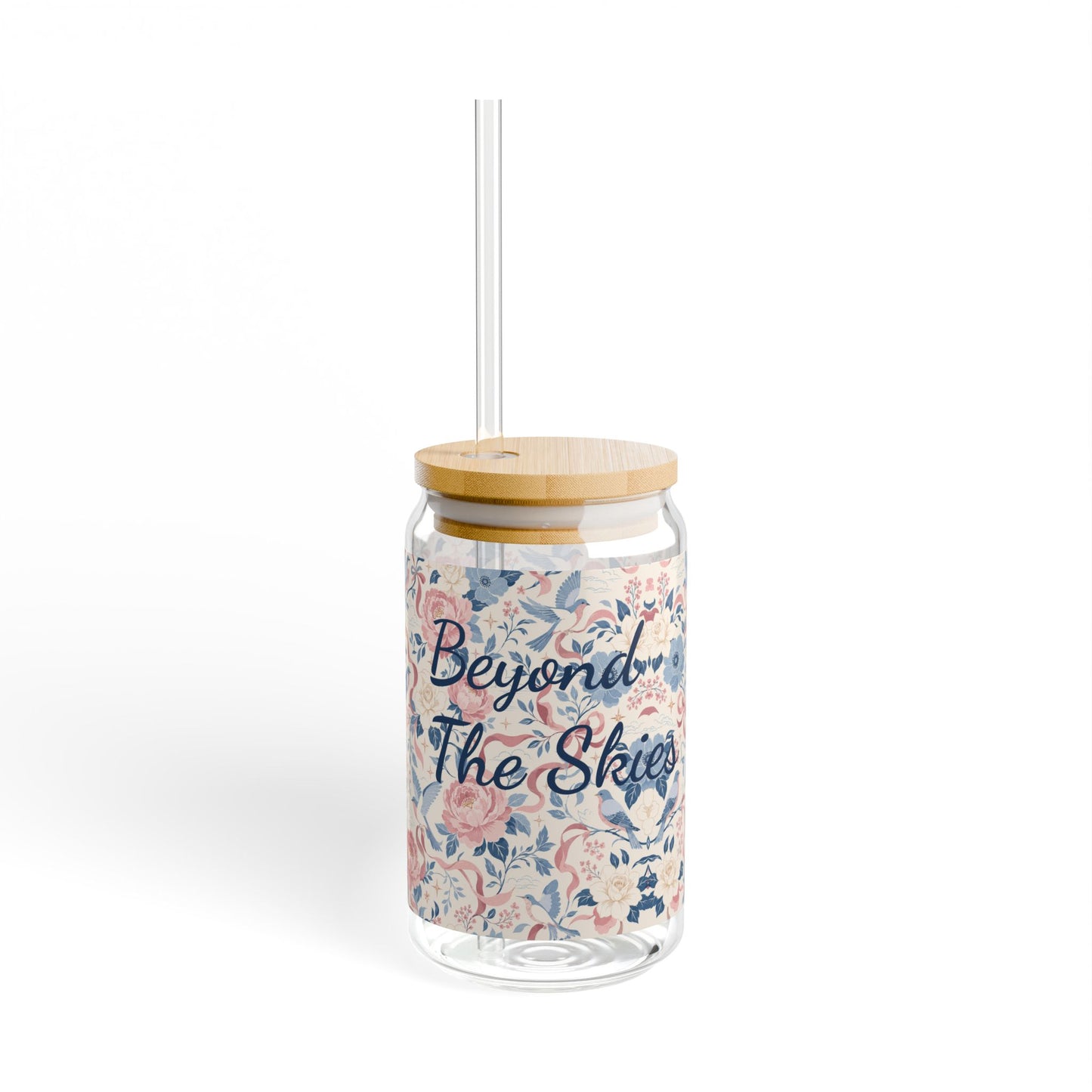 Airy Skies - Glass Tumbler