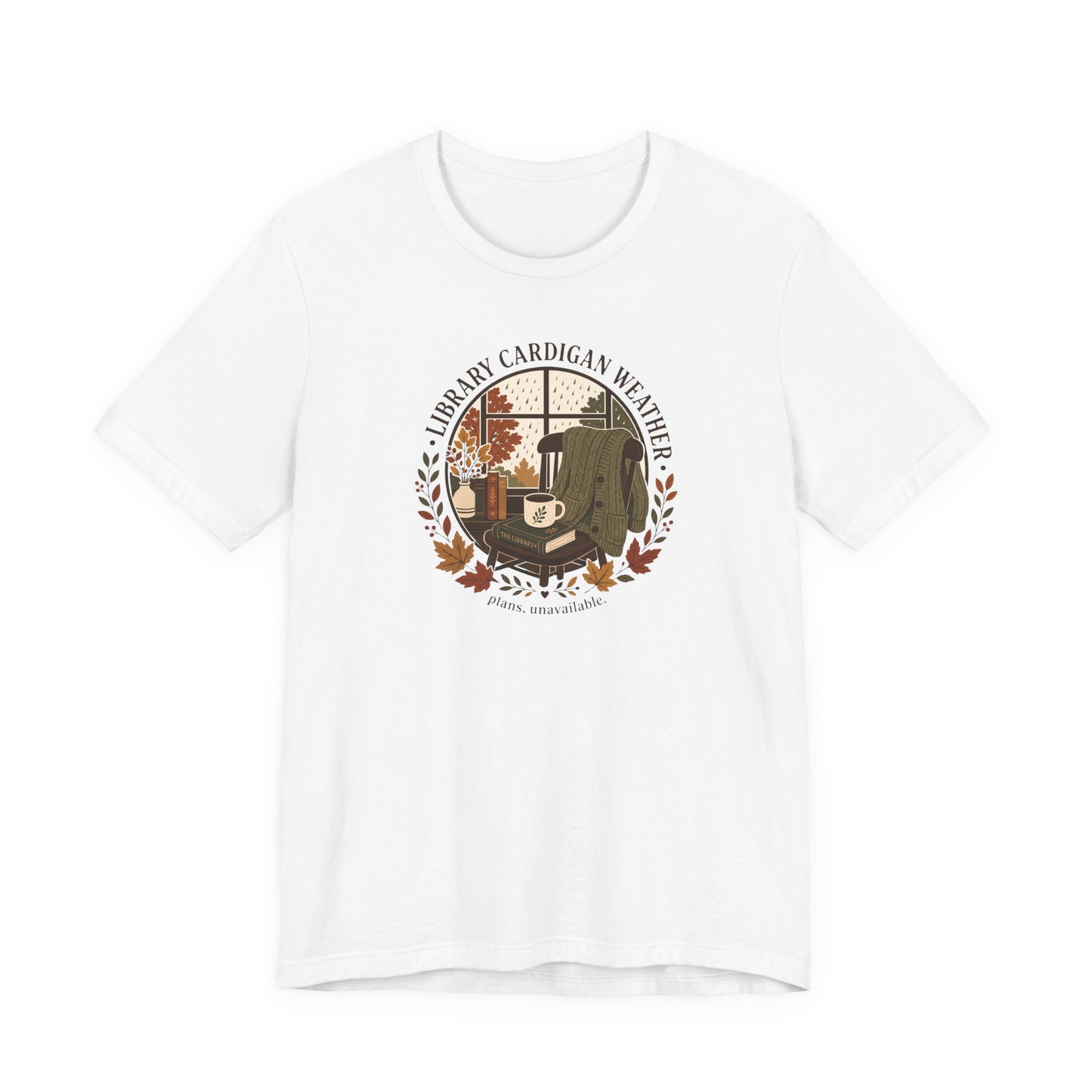 "Library Cardigan" T-Shirt