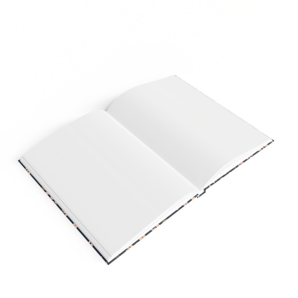 Teal & Peach - Hardcover Journal