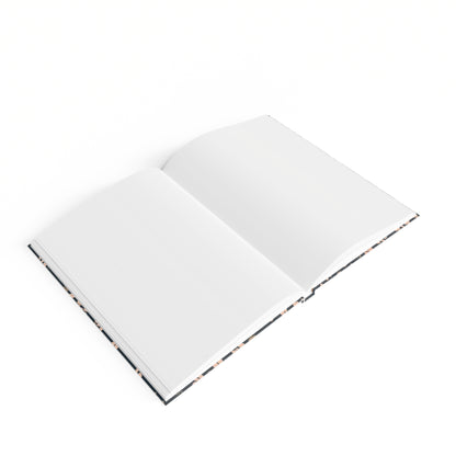 Teal & Peach - Hardcover Journal