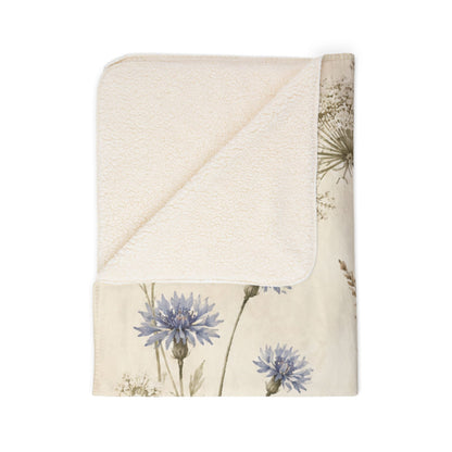 Bloom & Butterfly - Sherpa Blanket