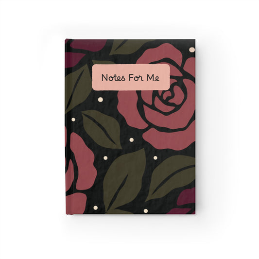 Rosey Nights - Hardcover Journal