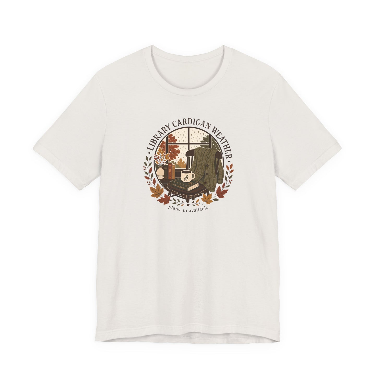 "Library Cardigan" T-Shirt