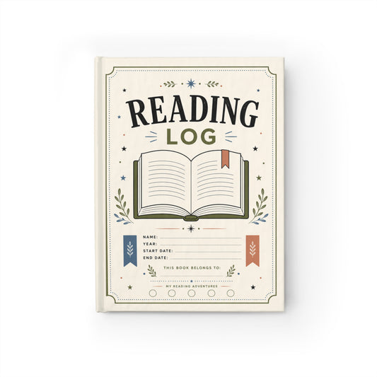 Reading Log - Hardcover Journal