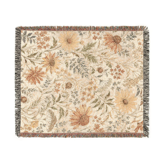 SunFlower Fields - Woven Blanket