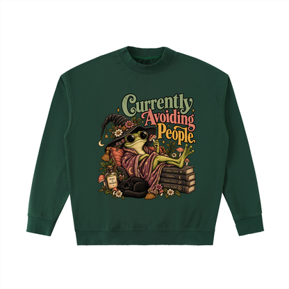 Currently Avoiding People Autumn Sweater