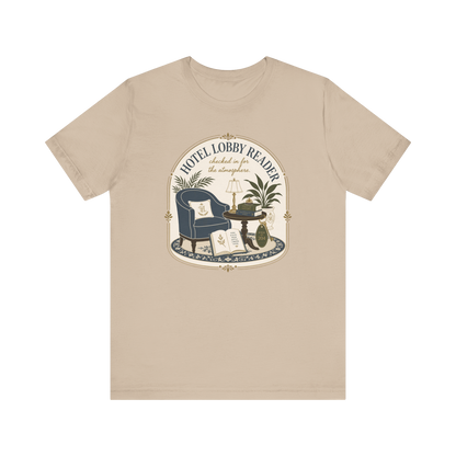 "Hotel Lobby Reader" T-Shirt
