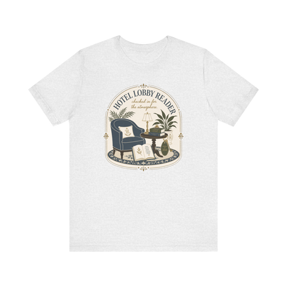 "Hotel Lobby Reader" T-Shirt