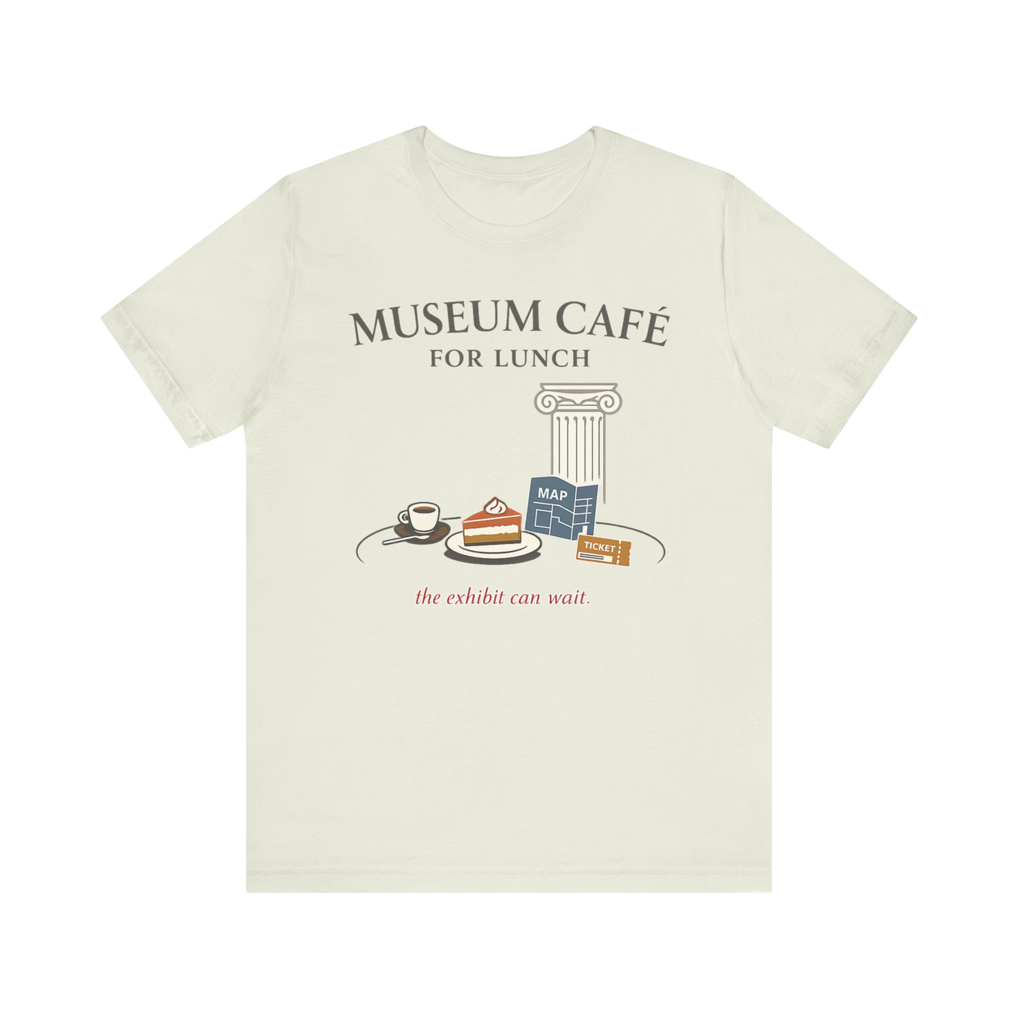 Camiseta "Café del Museo para el Almuerzo"