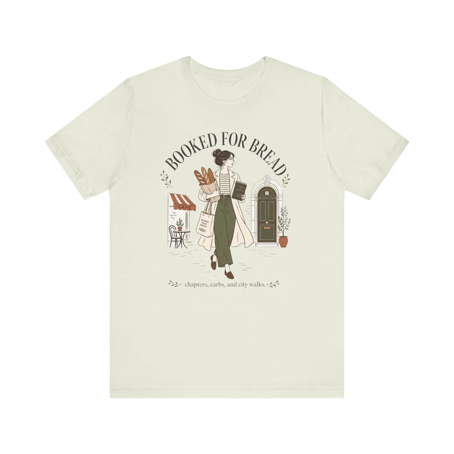 "Booked for Bread" Arch Door T-Shirt