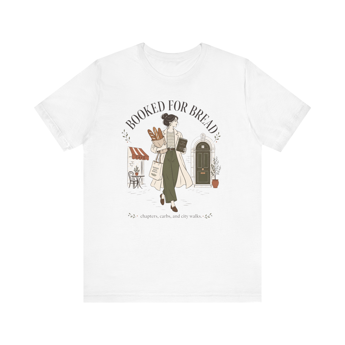 "Booked for Bread" Arch Door T-Shirt