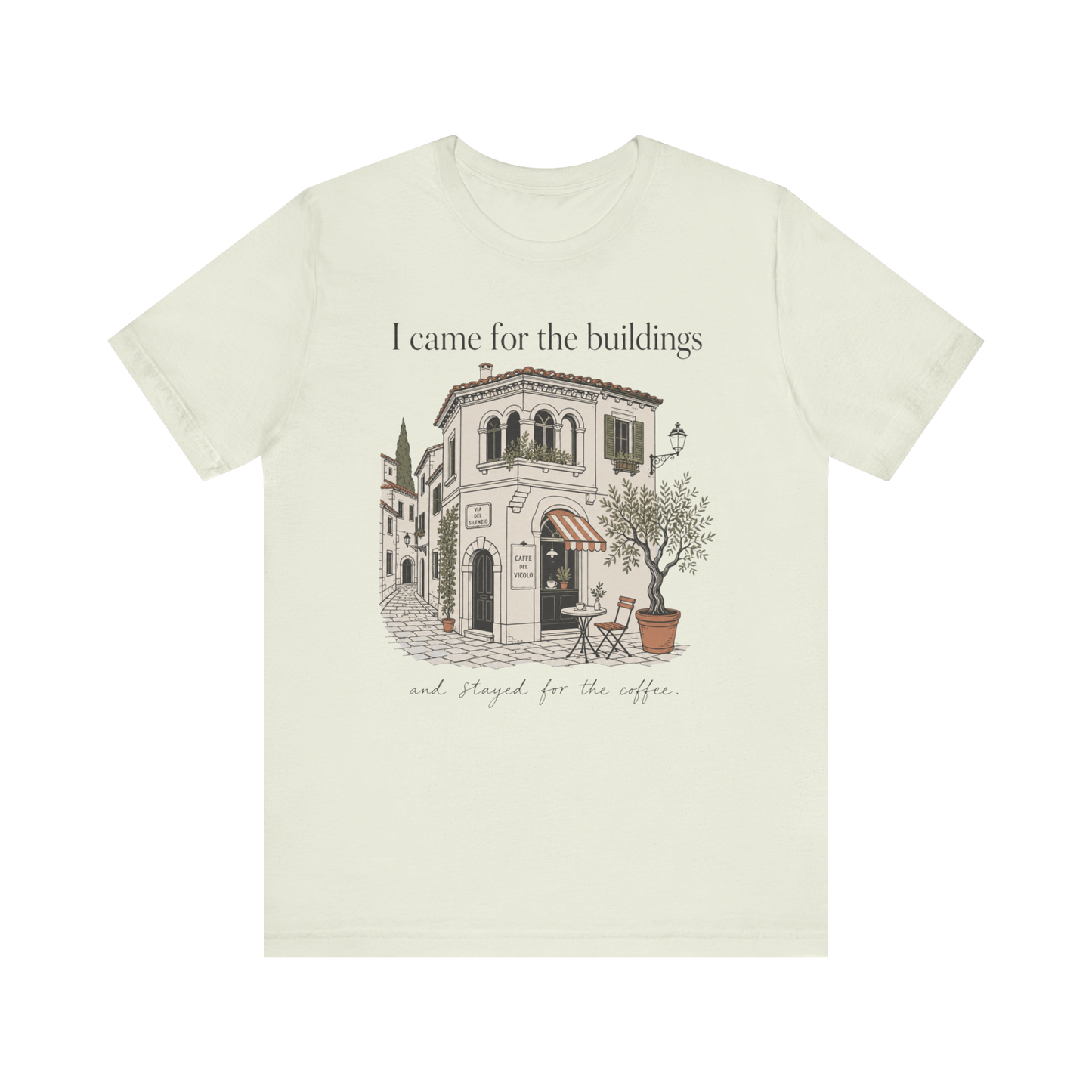 "I Came For The Buildings" T-Shirt