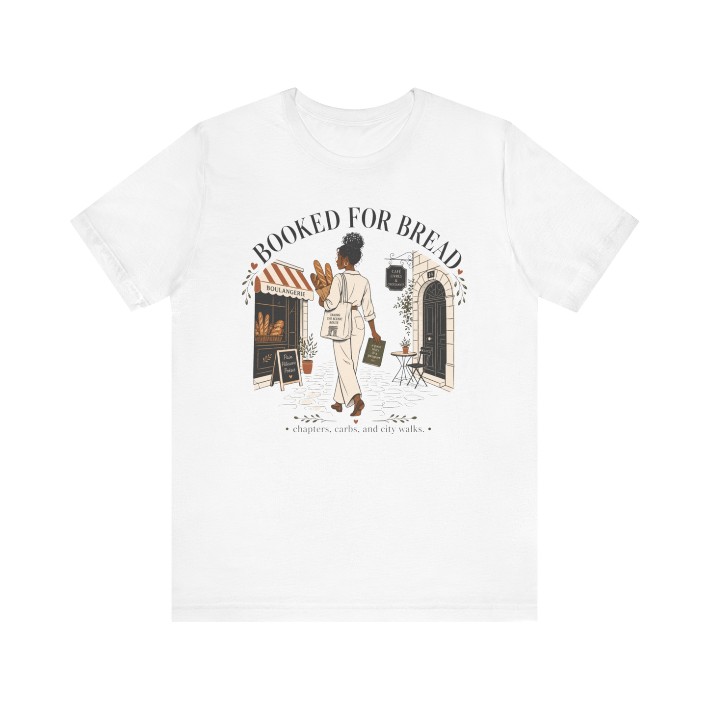 "Booked For Bread" Olde Town T-Shirt