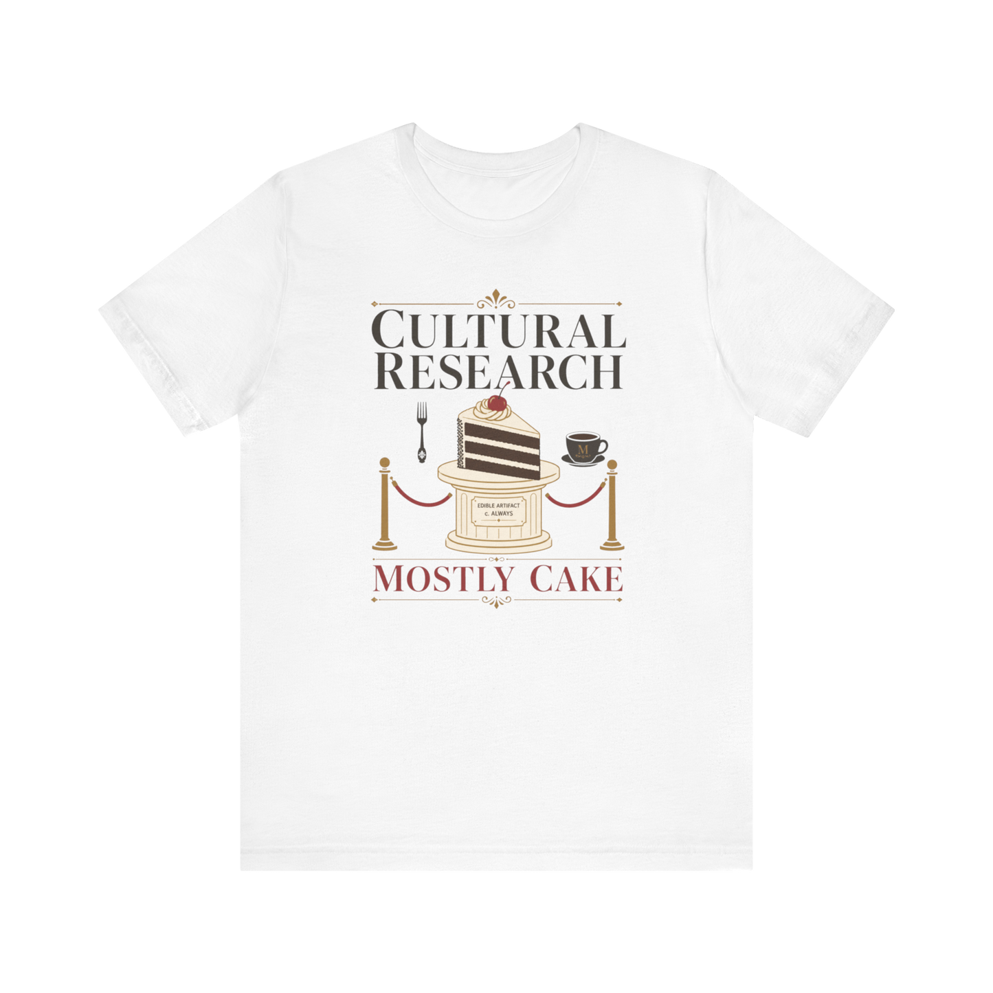 Camiseta "Mostly Cake"