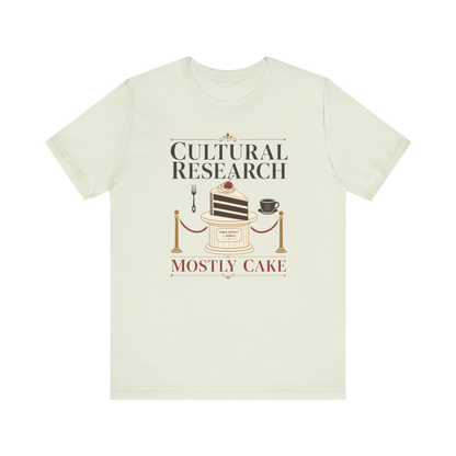 Camiseta "Mostly Cake"